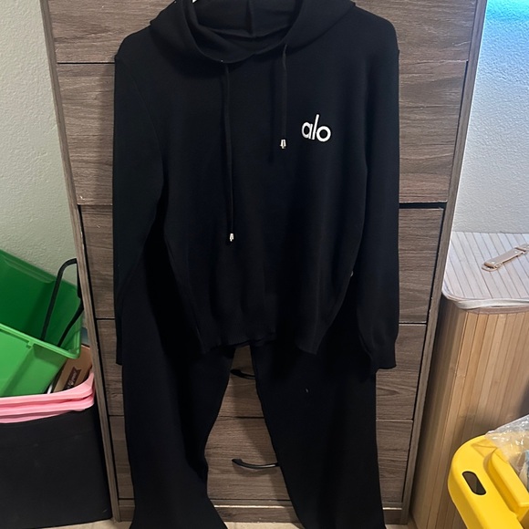 Black Hoodie and Sweatpants Set size M - Picture 1 of 4